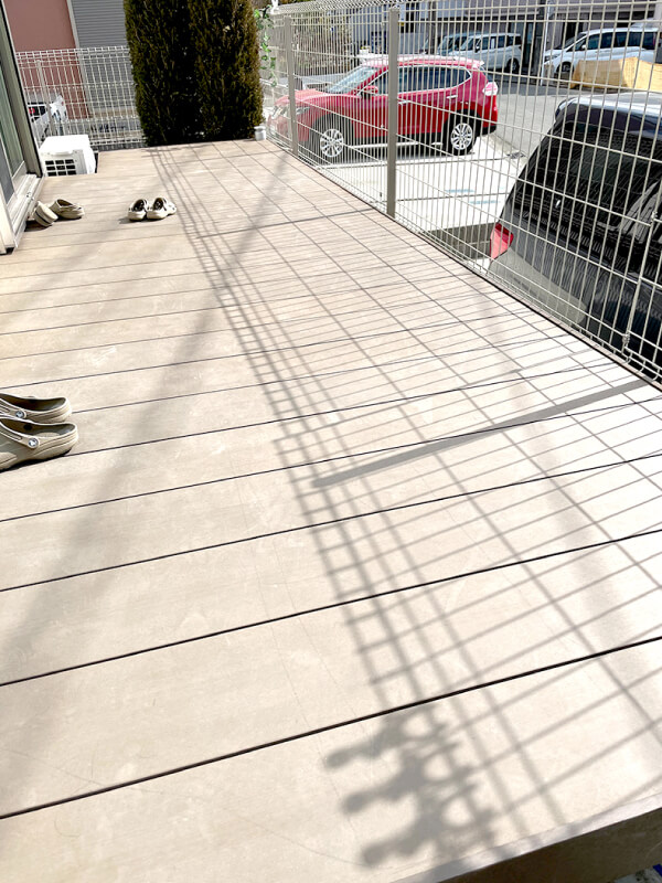 K邸ウッドデッキ施工写真