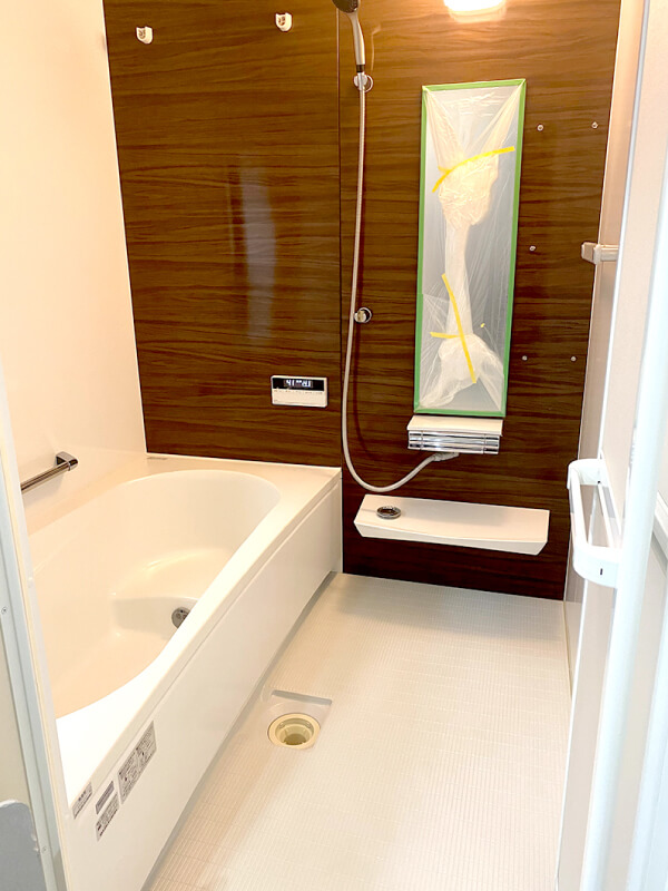 K邸浴室・洗面所施工写真