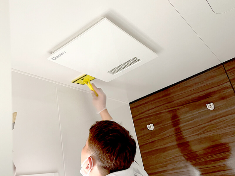 K邸浴室・洗面所施工写真