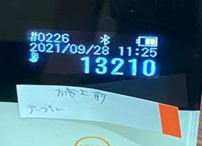 テーブル施工前