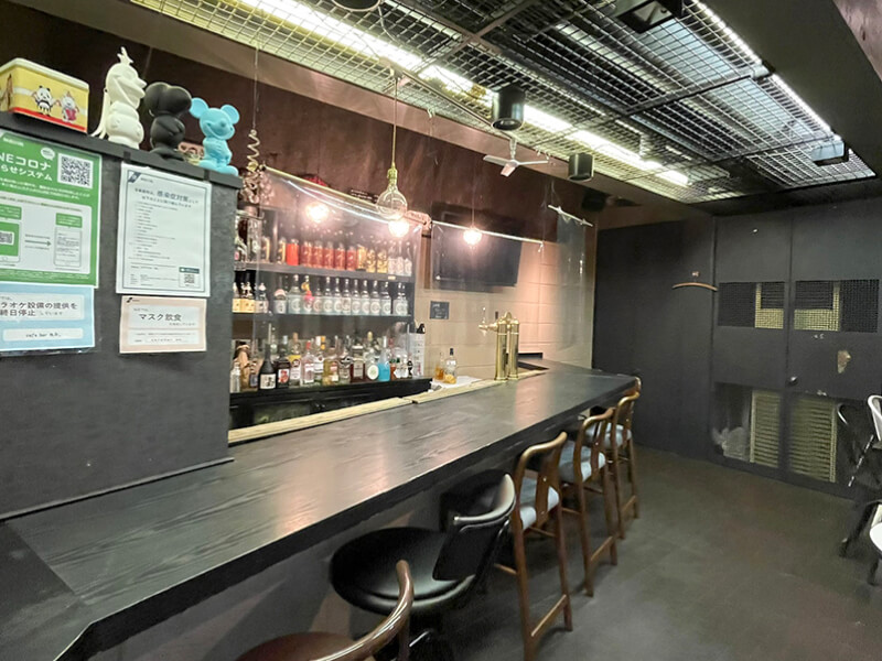 cafe bar mk.様施工